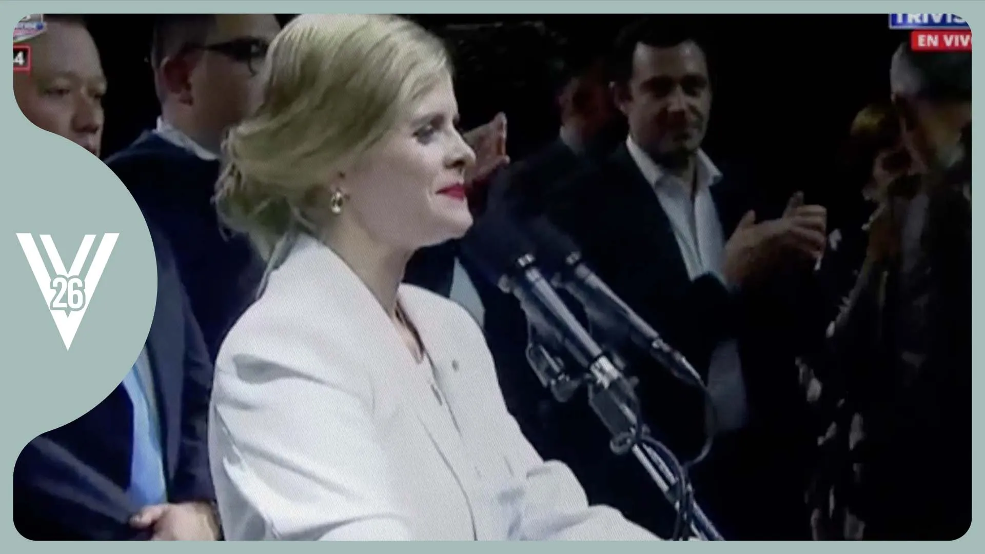 Laura Fernández ofrece su primer discurso tras los resultados electorales