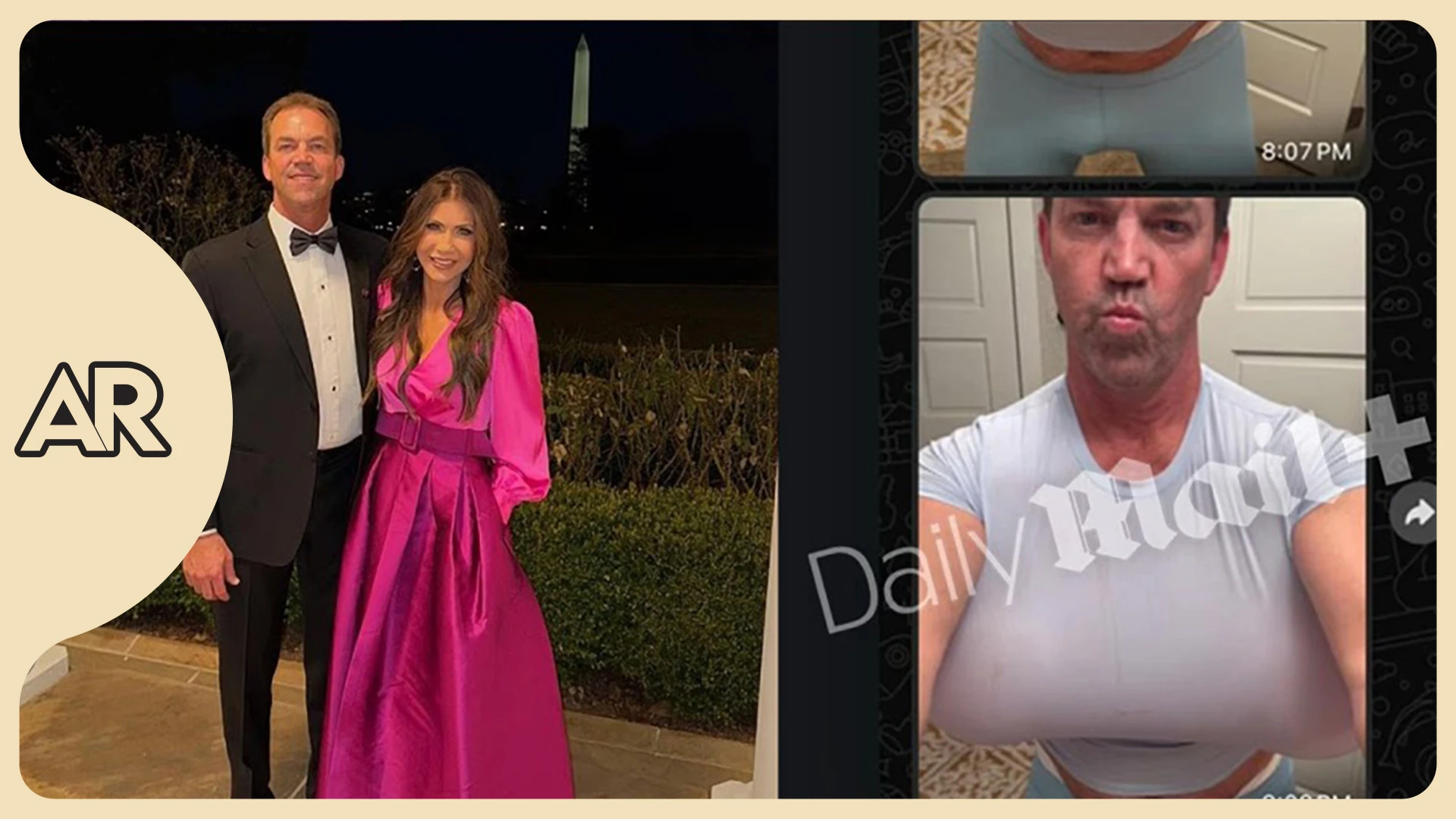 Escándalo sacude a Kristi Noem tras filtraciones sobre la vida privada de su esposo