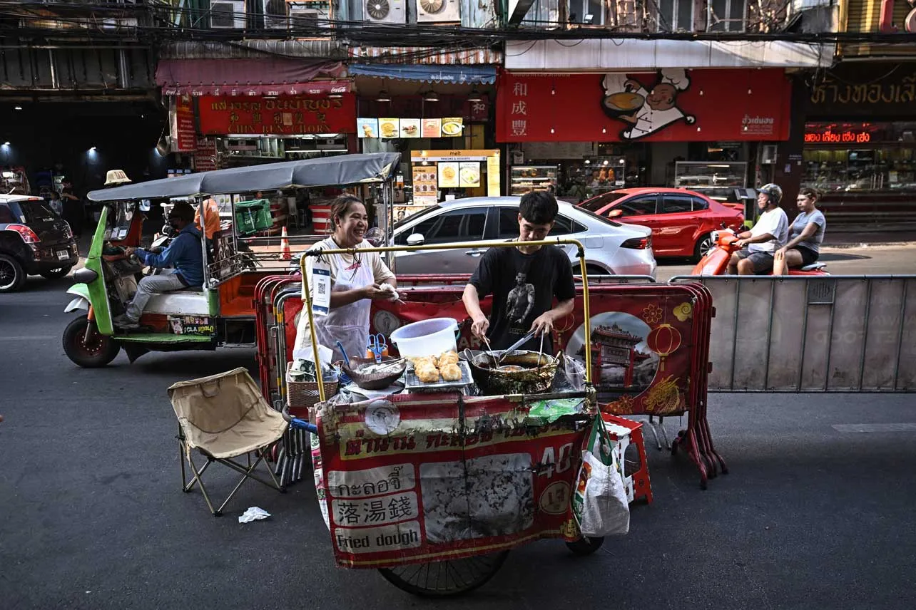 Bangkok, Tailandia, comida callejera