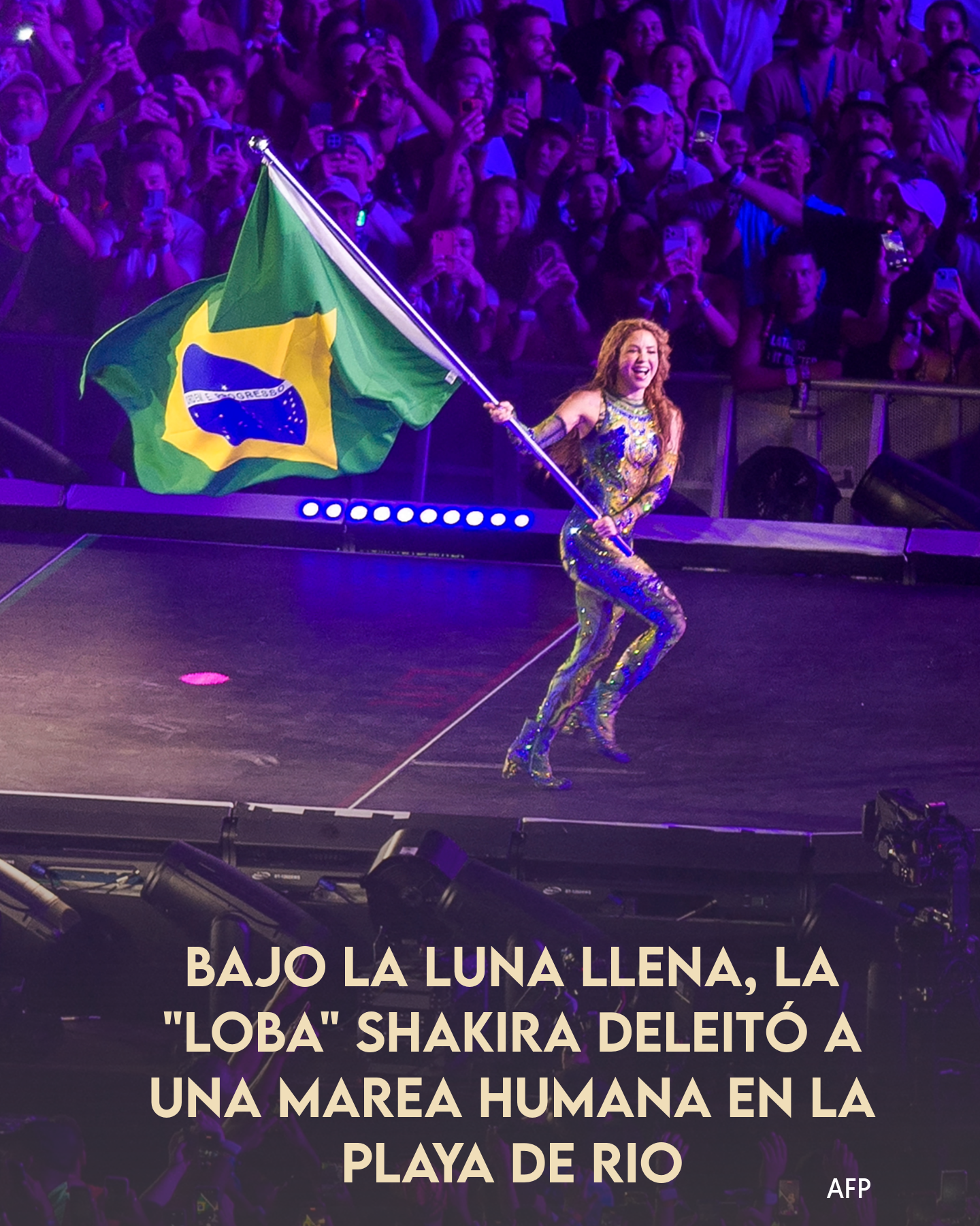 Concierto de Shakira en Rio.