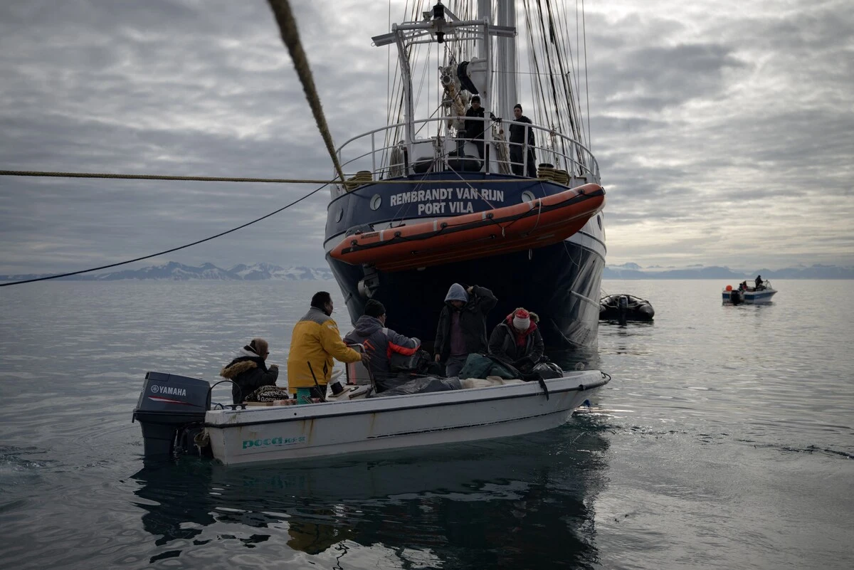 Pueblo inuit en Groenlandia.