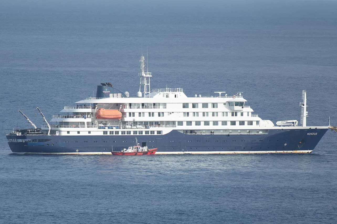 Crucero con casos de Hantavirus.