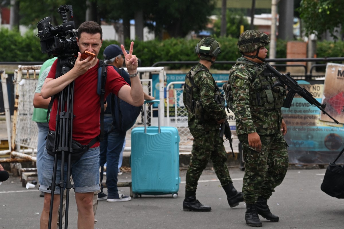 periodistas frontera venezuela