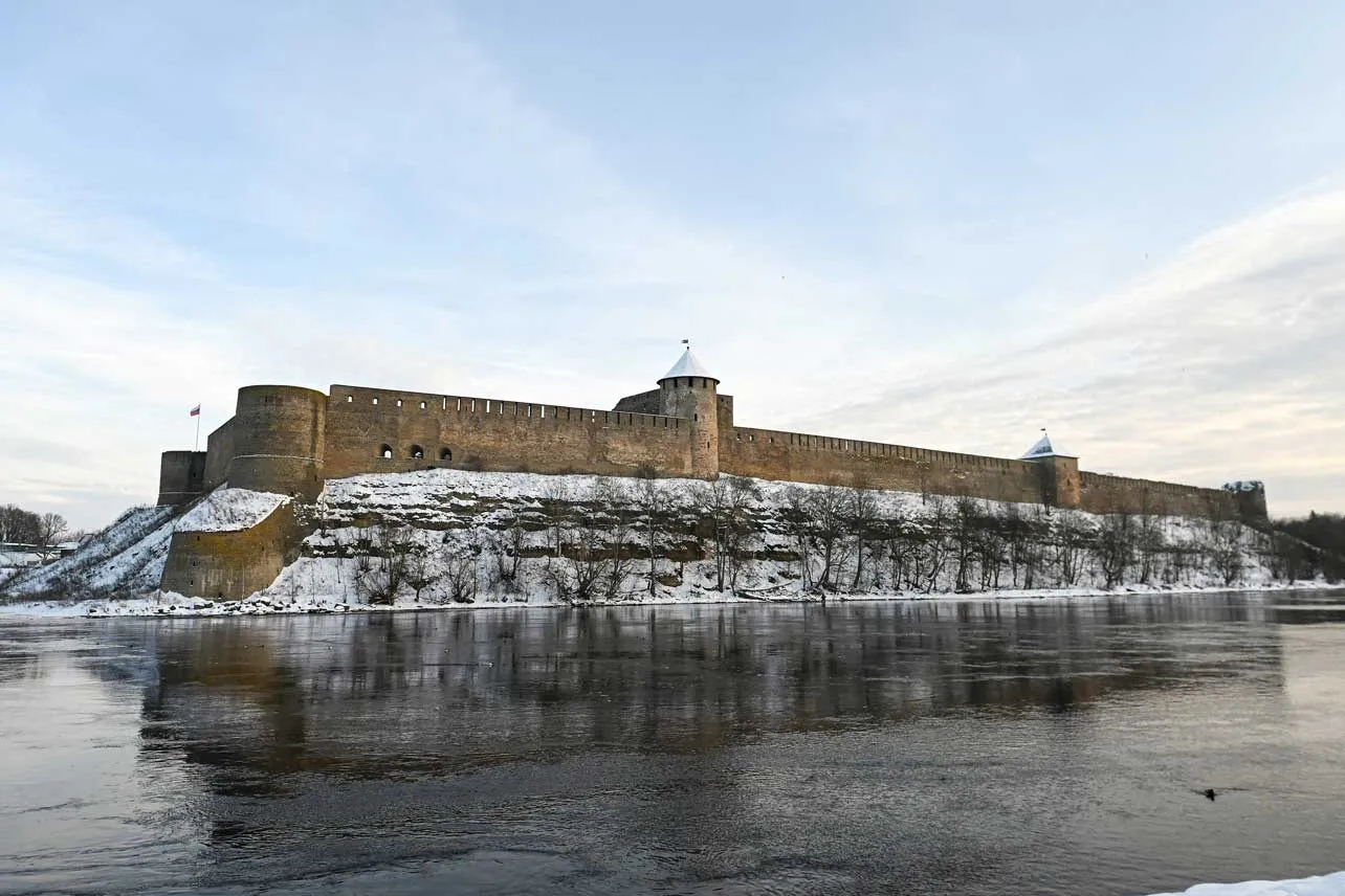 Ciudad de Narva, Estonia.