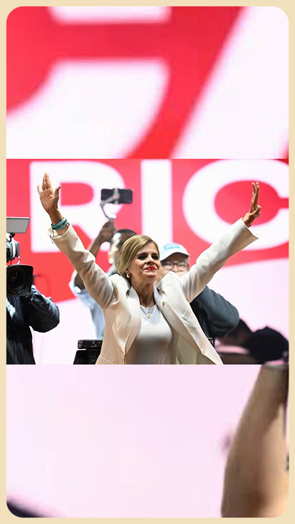 Presidenta electa Laura Fernández.