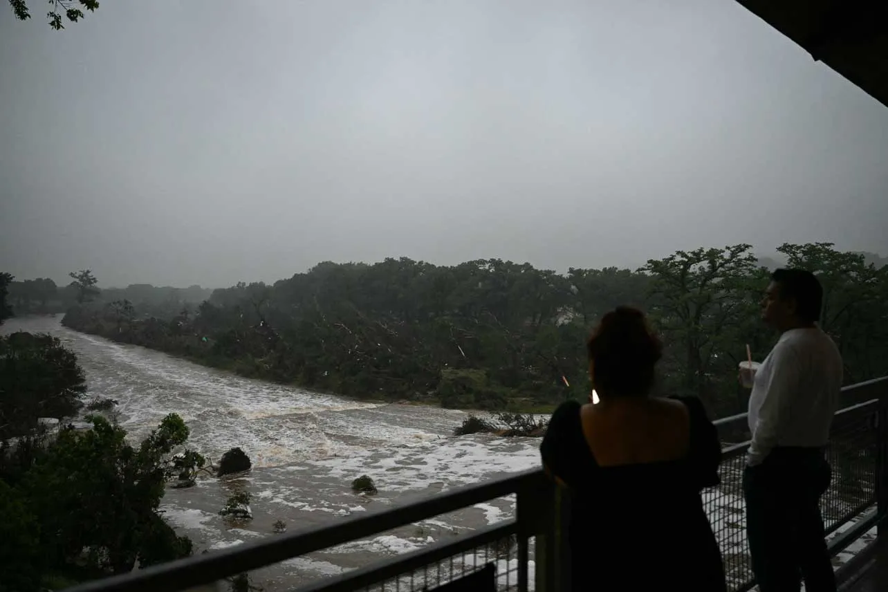 Inundaciones en Texas.