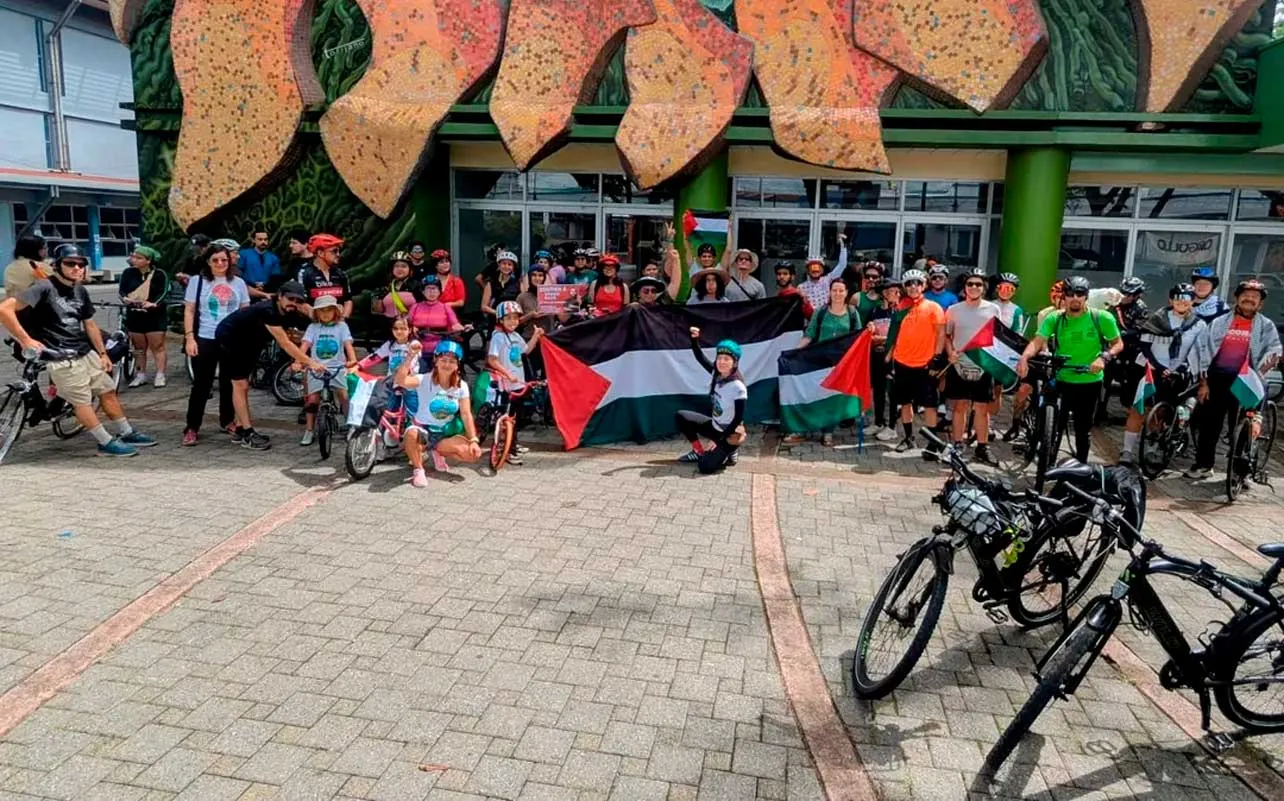 Palestina, Gaza, activismo, ciclismo