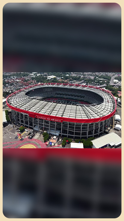 Estadio Azteca, México.