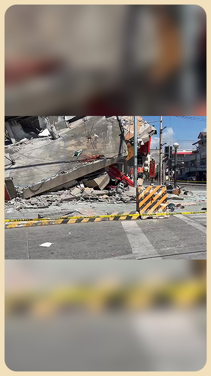 Terremoto en Filipinas.