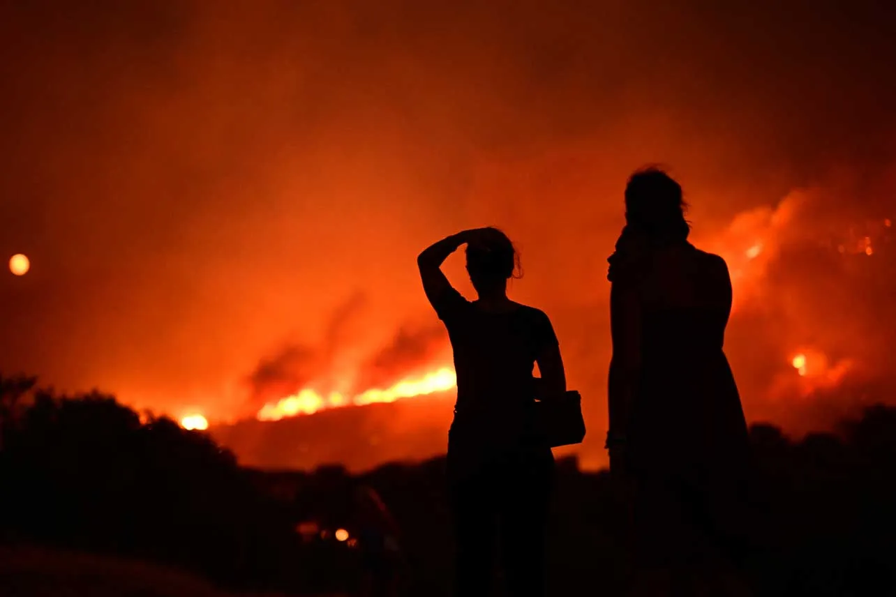 Grecia, muertos, incendios, vientos