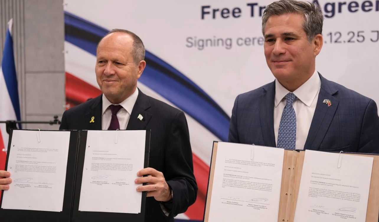 Israel, Costa Rica, TLC, firma