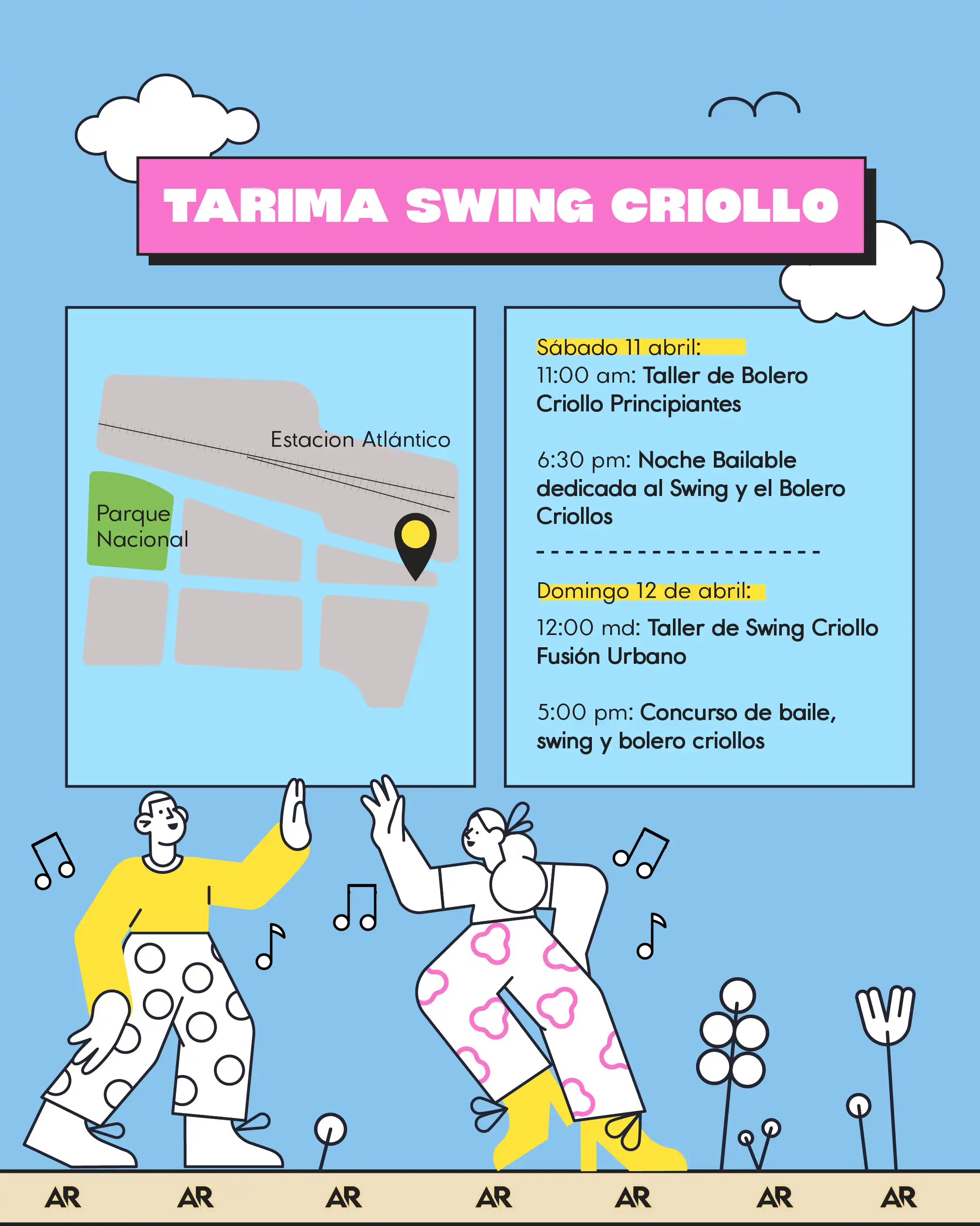 Transitarte 2026: Cronograma de conciertos y tarimas