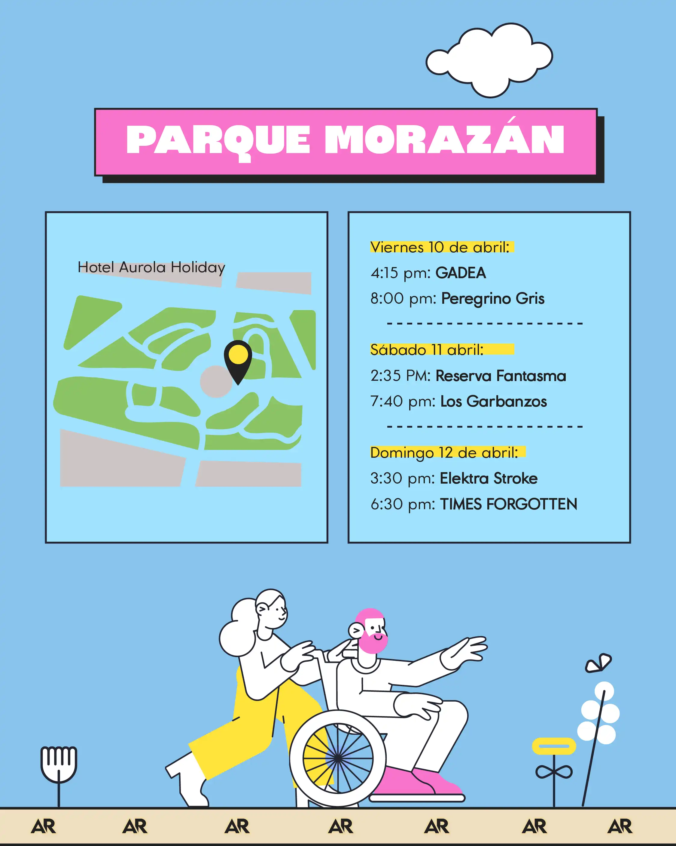 Transitarte 2026: Cronograma de conciertos y tarimas