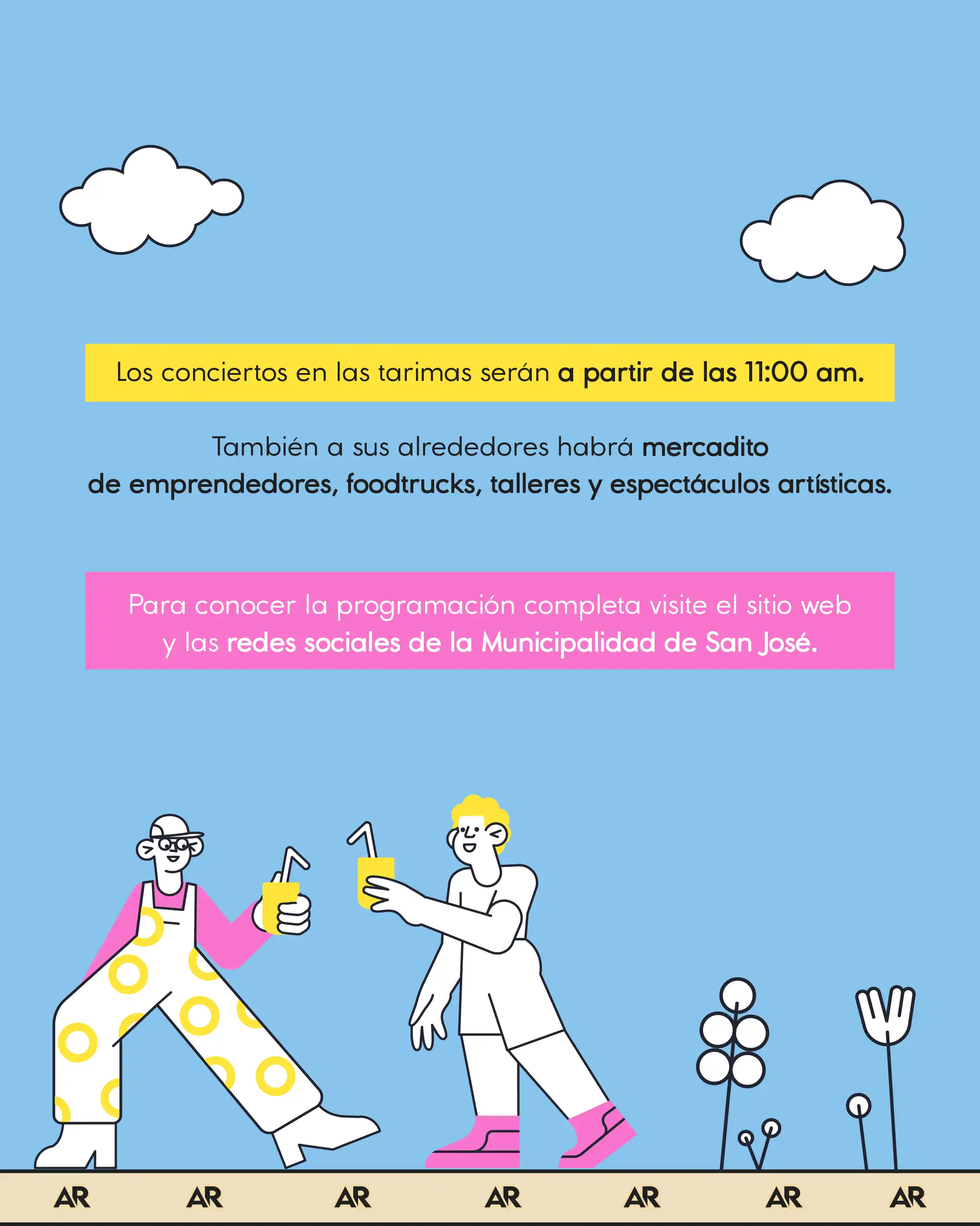 Transitarte 2026: Cronograma de conciertos y tarimas