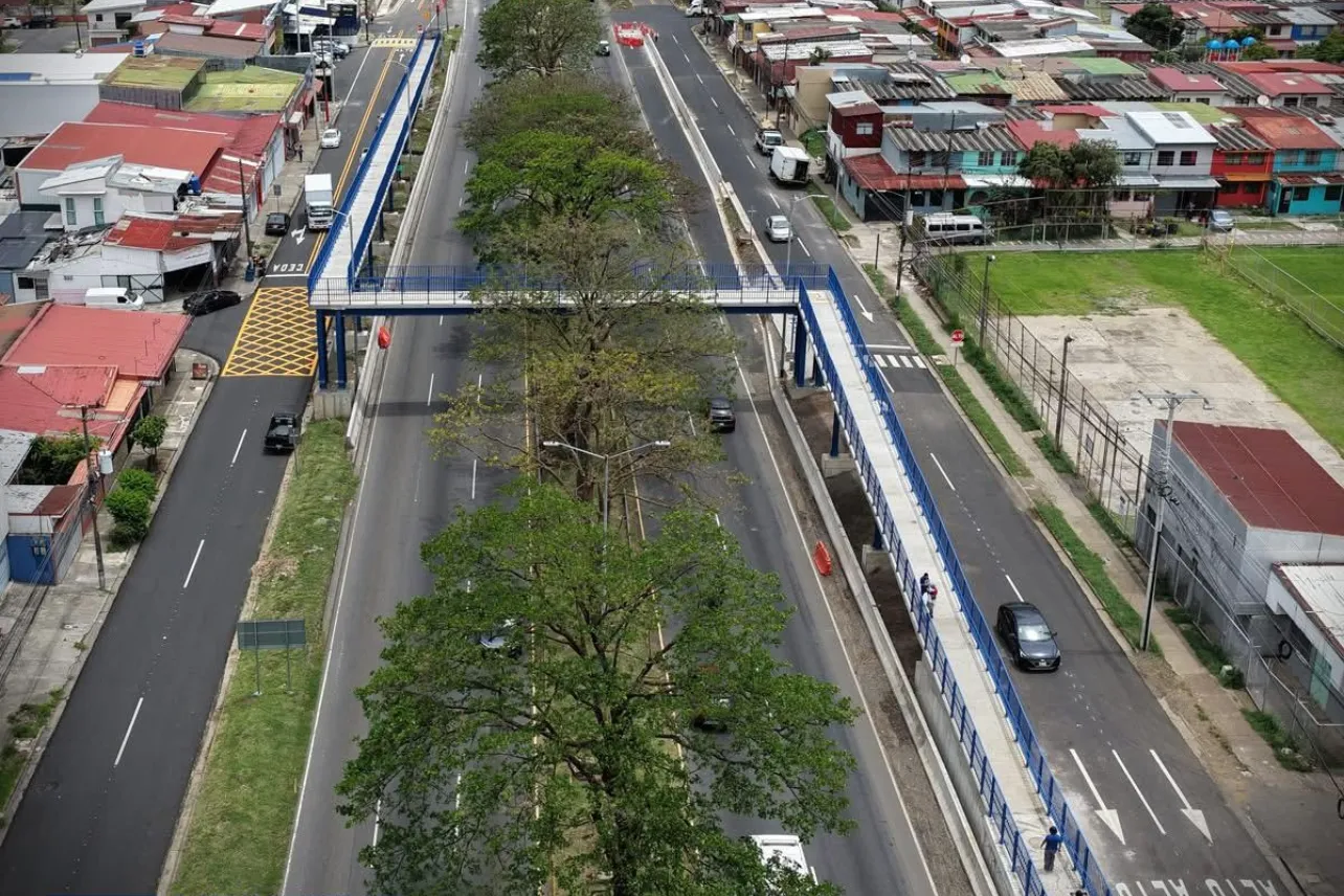 Puente peatonal, Hatillo, diseño, Conavi, noticias, Costa Rica