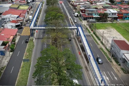 Puente peatonal, Hatillo, diseño, Conavi, noticias, Costa Rica