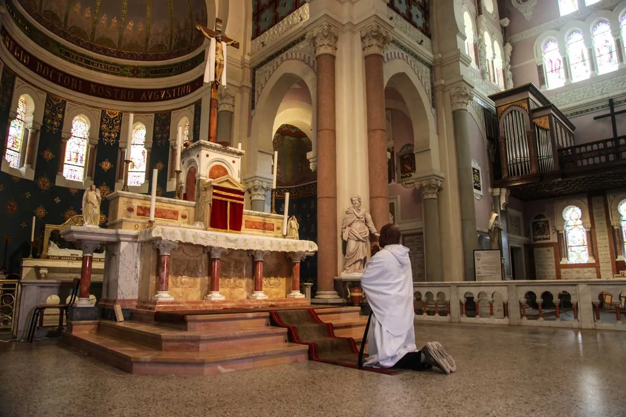 Basílica de San Agustín en Argelia.