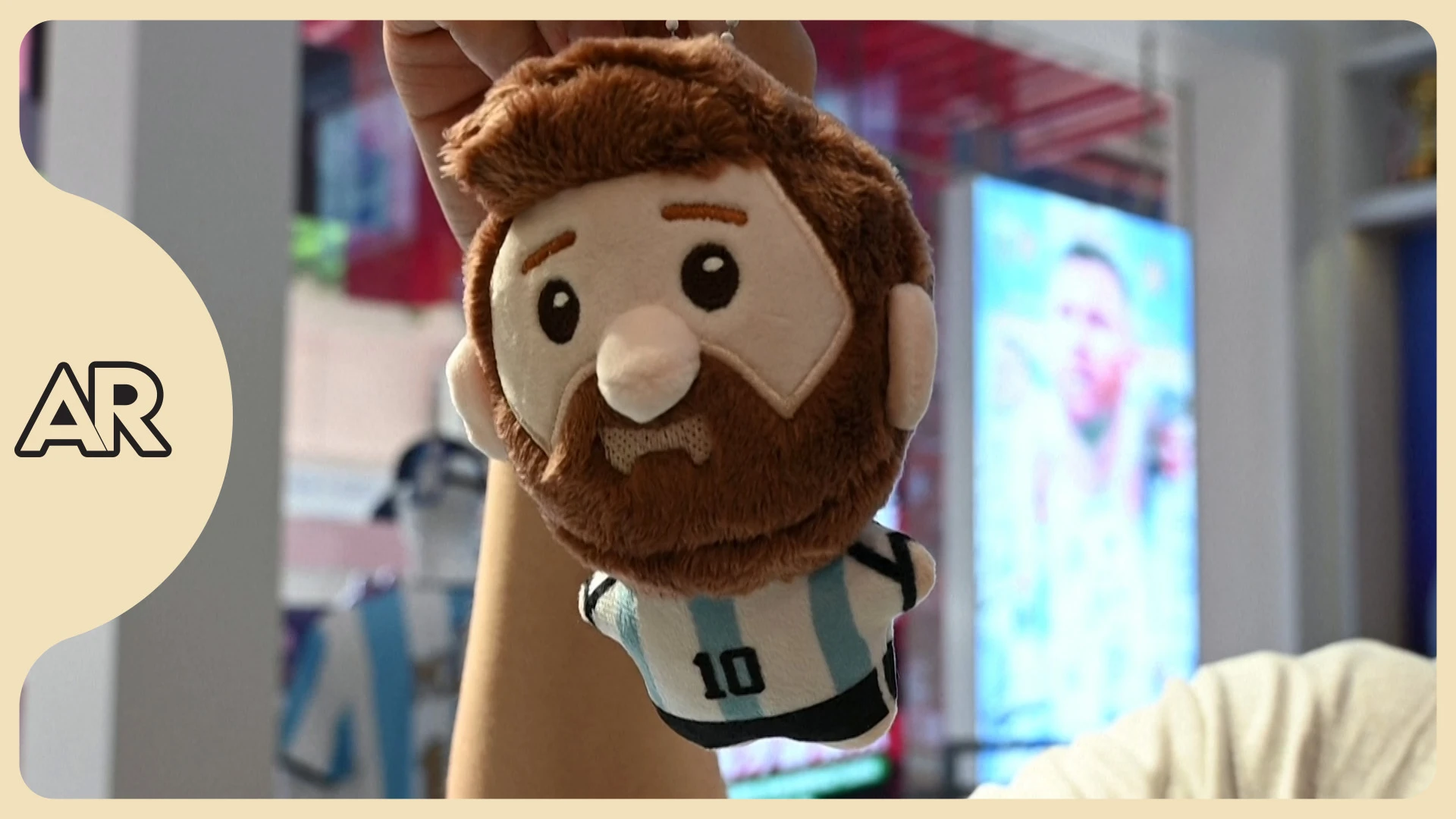 Peluches de Messi impulsan ventas mundialistas en China