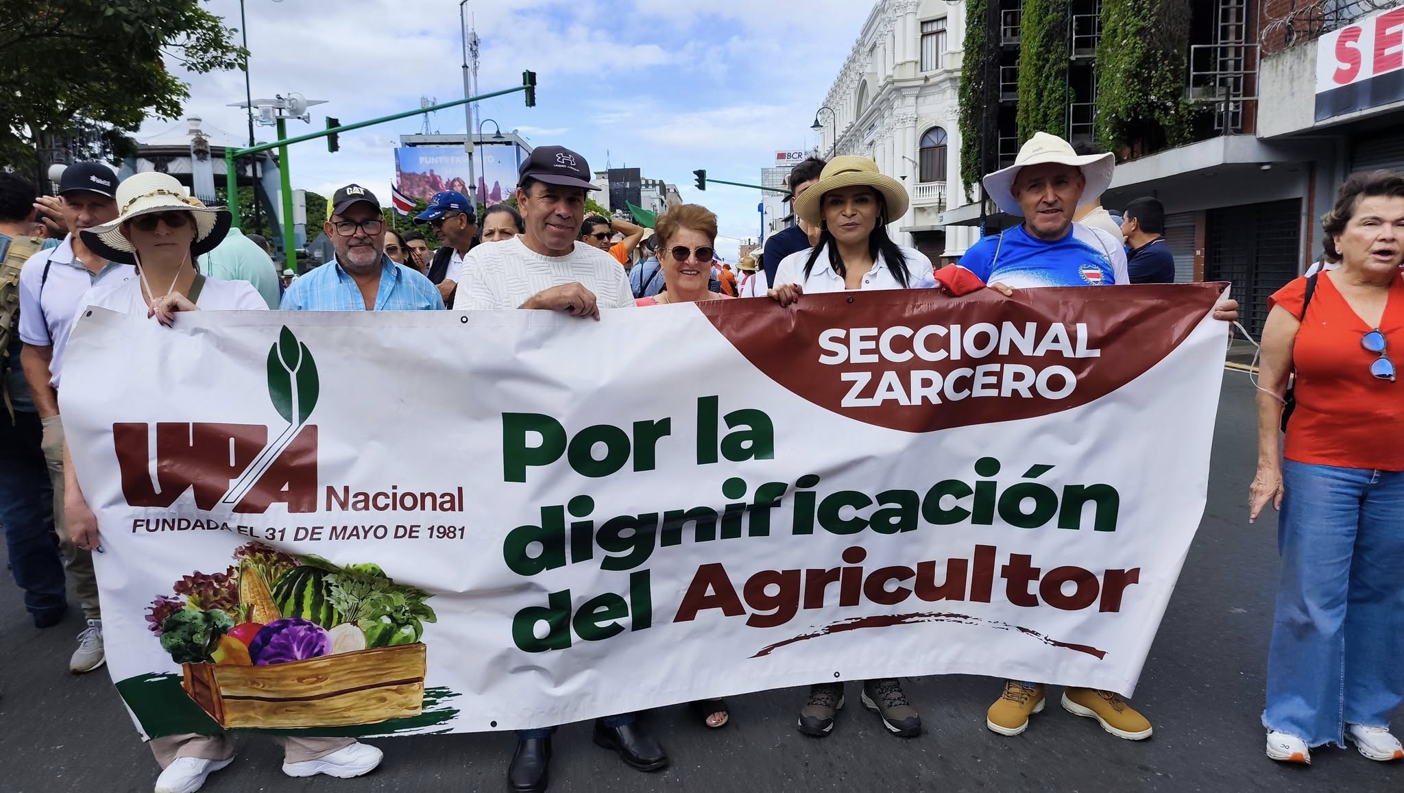 manifestación agricultores sj