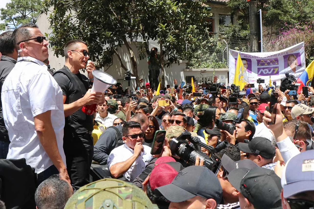 marcha, Ecuador, Daniel Noboa, Corte Constitucional, protesta