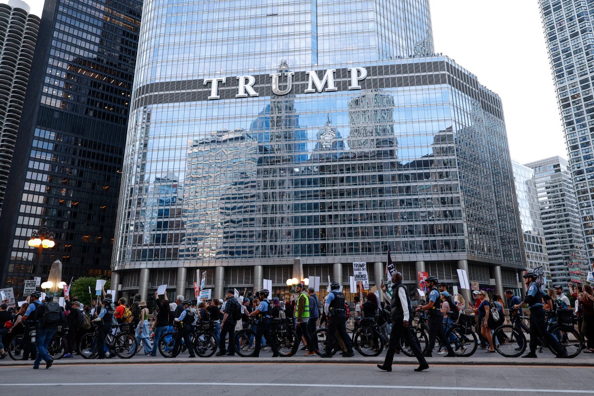 protestas migración Chicago