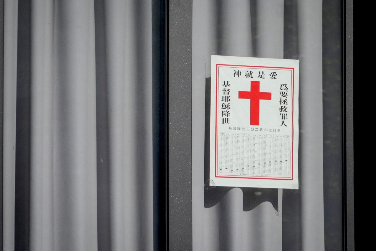 represión china iglesias