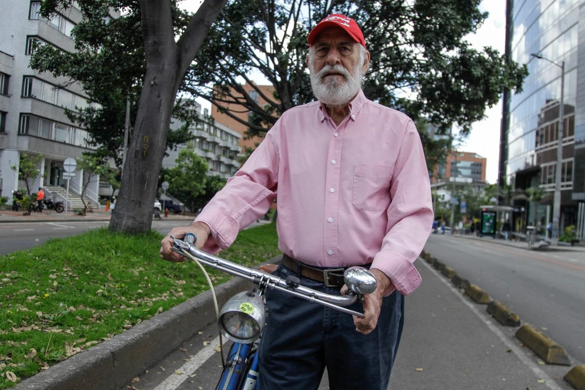 Jaime Ortiz Marino, fundador de la Ciclovía de Bogotá.