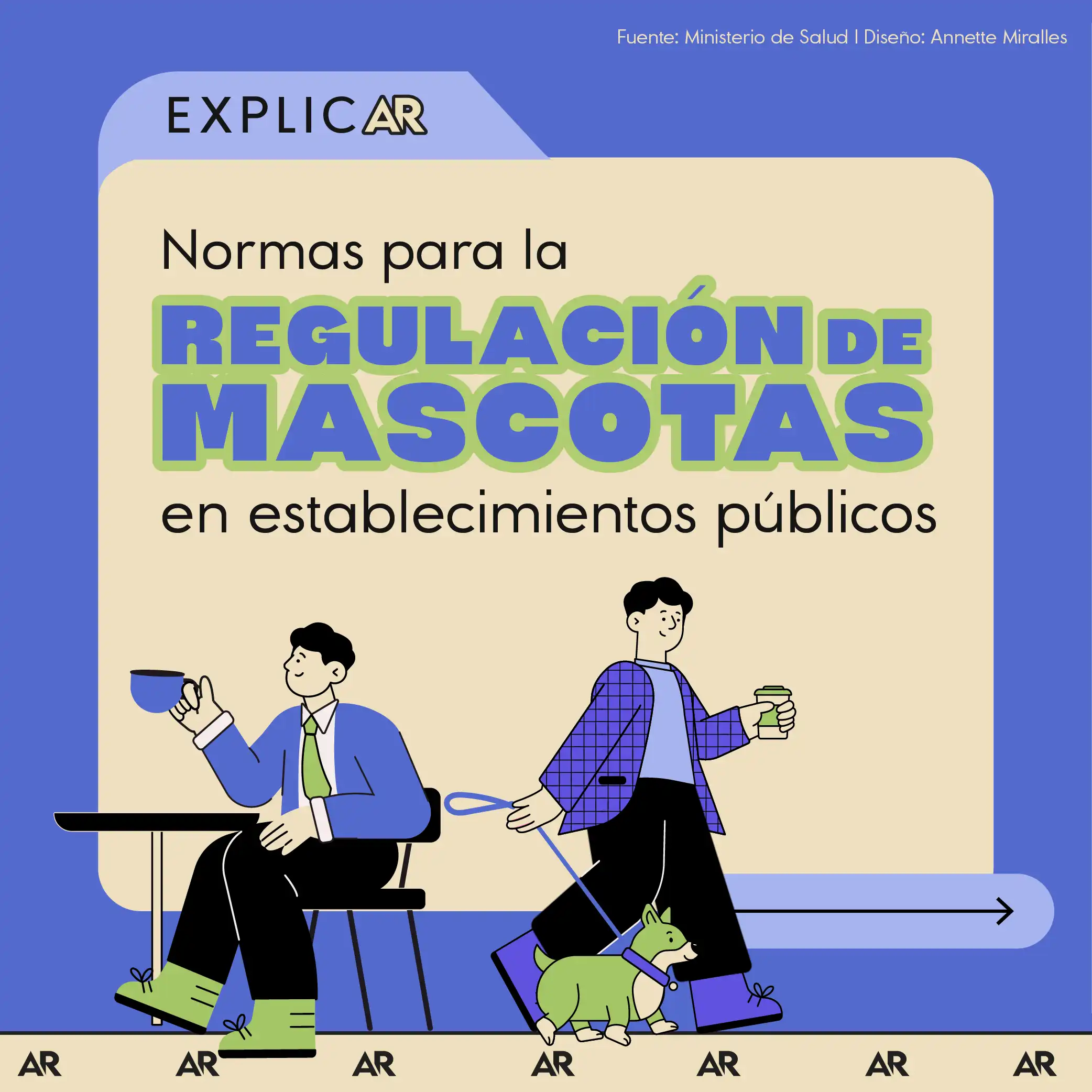 Normas para la regulación de mascotas en establecimientos públicos