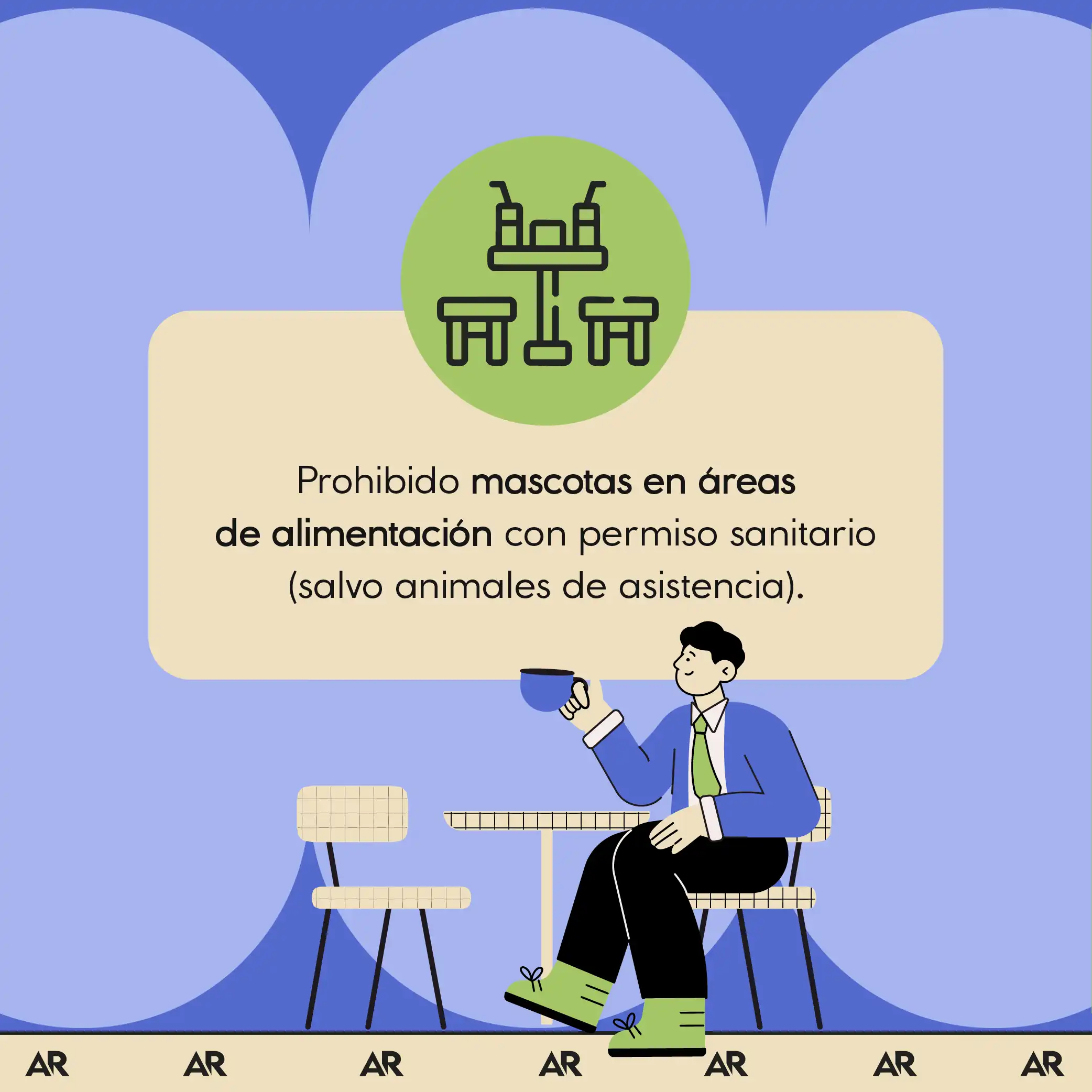 Normas para la regulación de mascotas en establecimientos públicos