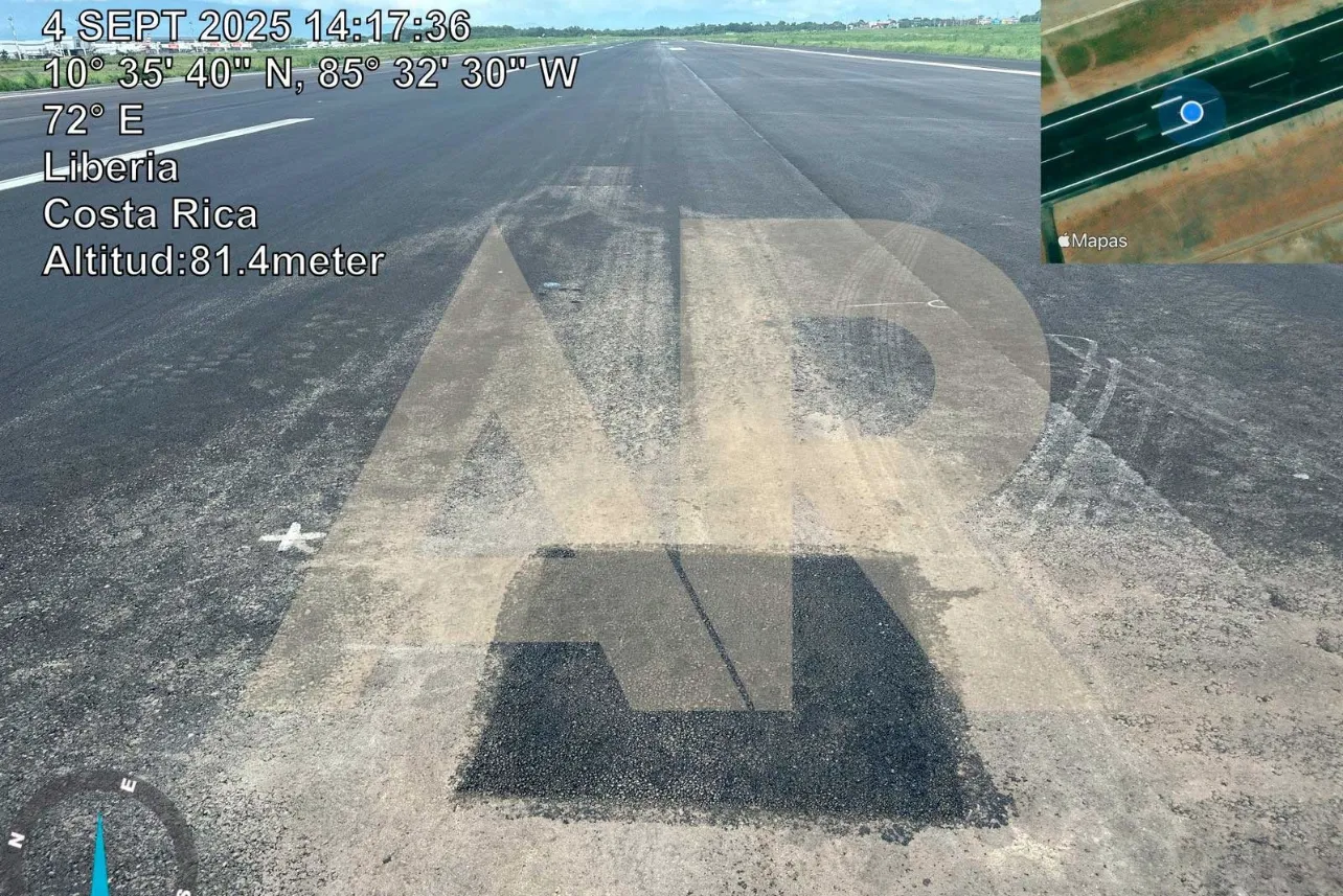 Daniel Oduber, Aviación Civil, MECO, pista de aterrizaje, noticias, Costa Rica