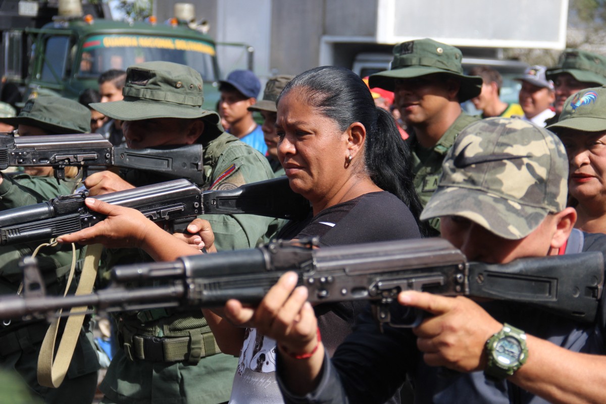 milicia venezuela civiles