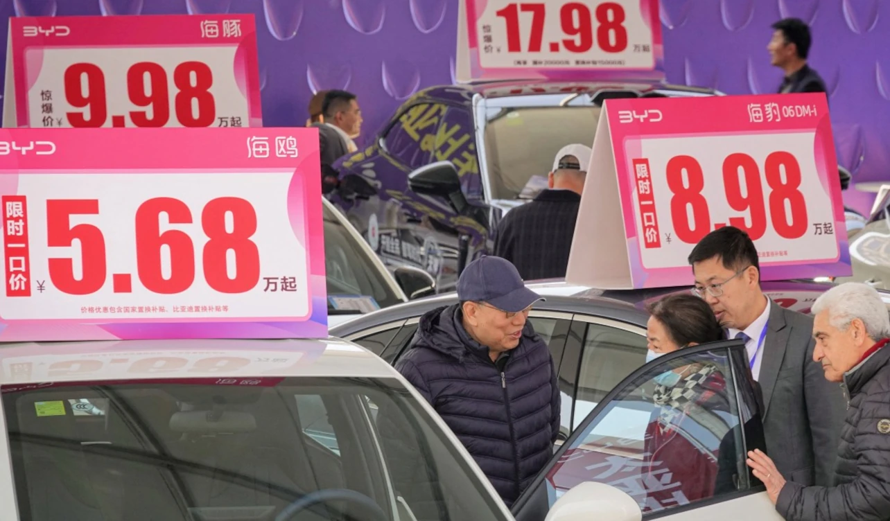 China, freno, competencia irracional, autos eléctricos
