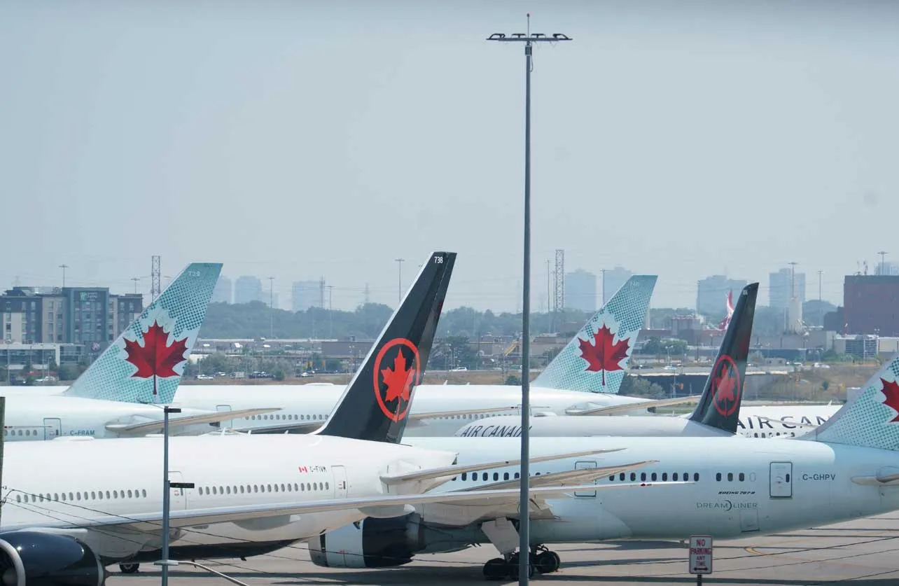 huelga, Air Canada