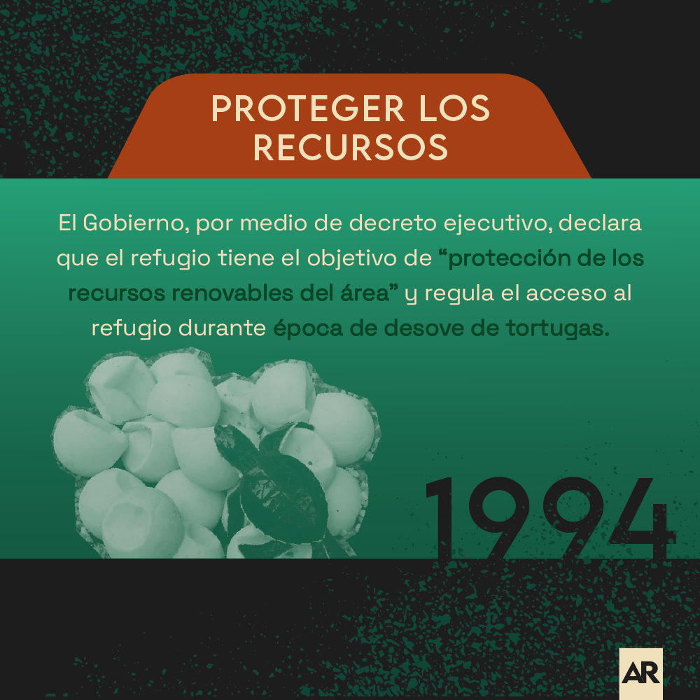 El santuario natural en el ojo del huracán