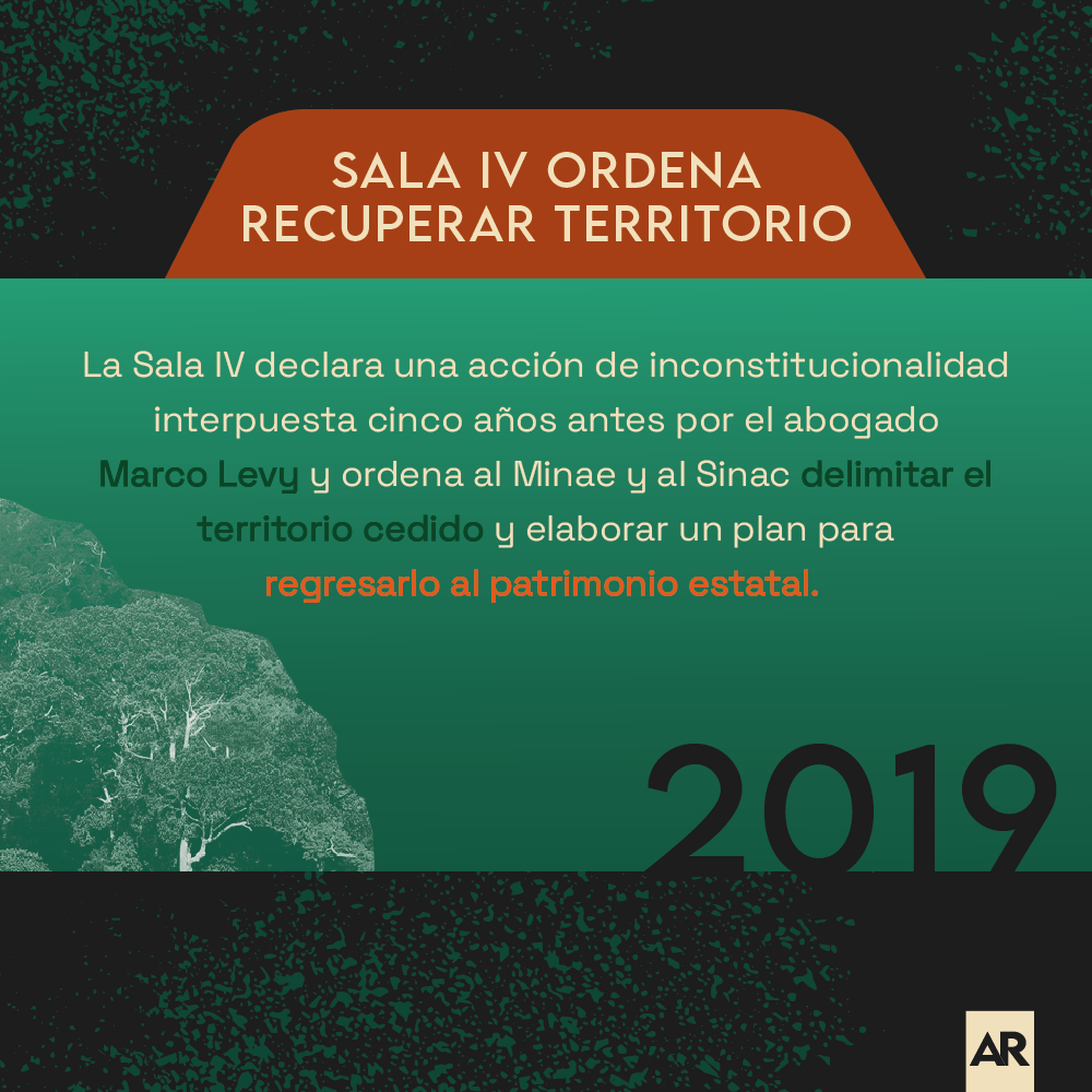 El santuario natural en el ojo del huracán