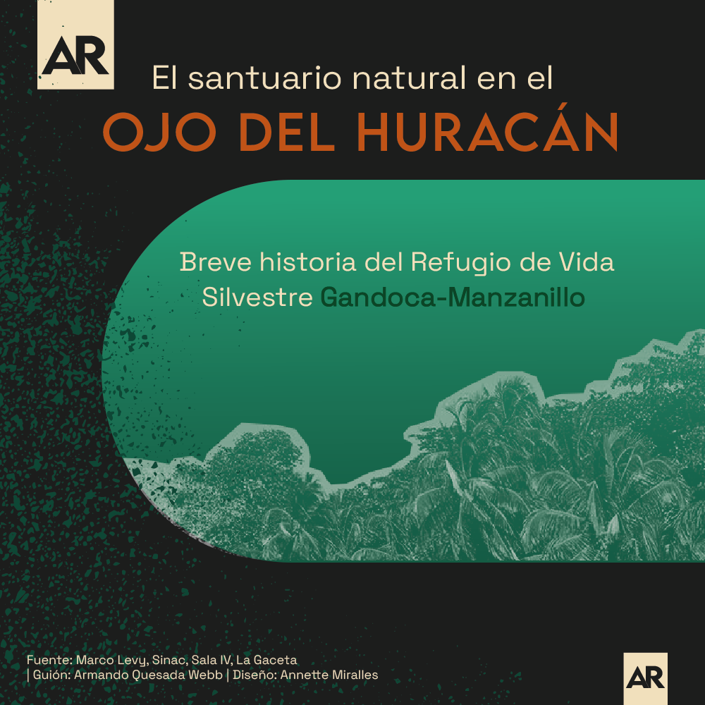 El santuario natural en el ojo del huracán