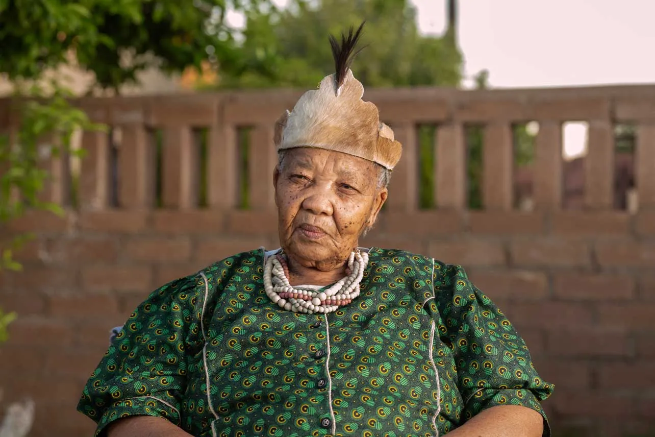 Katrina Esau es considerada a sus 92 años la última hablante nativa de n|uu.