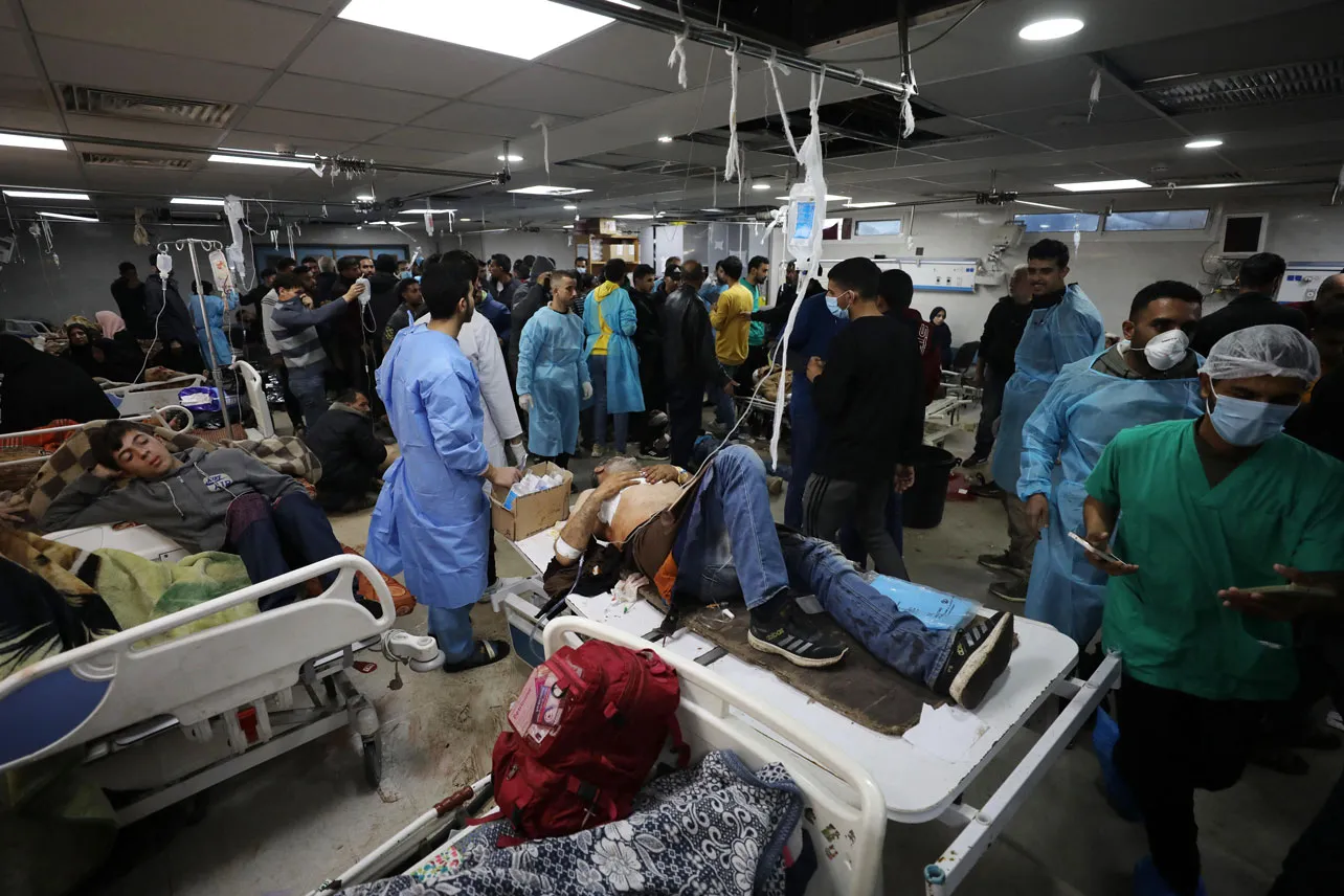 Hospital Al Shifa en enero del 2024.