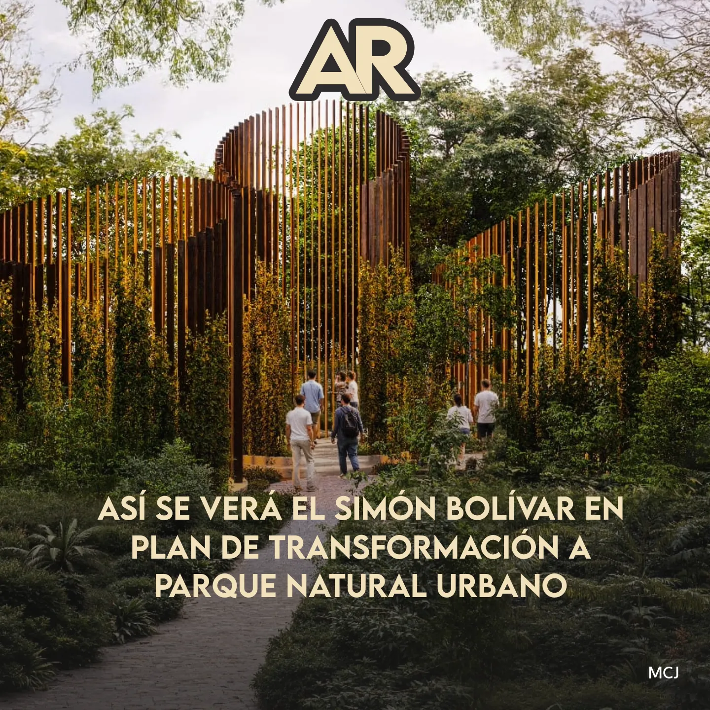 Plan para Parque Natural Urbano Simón Bolívar.