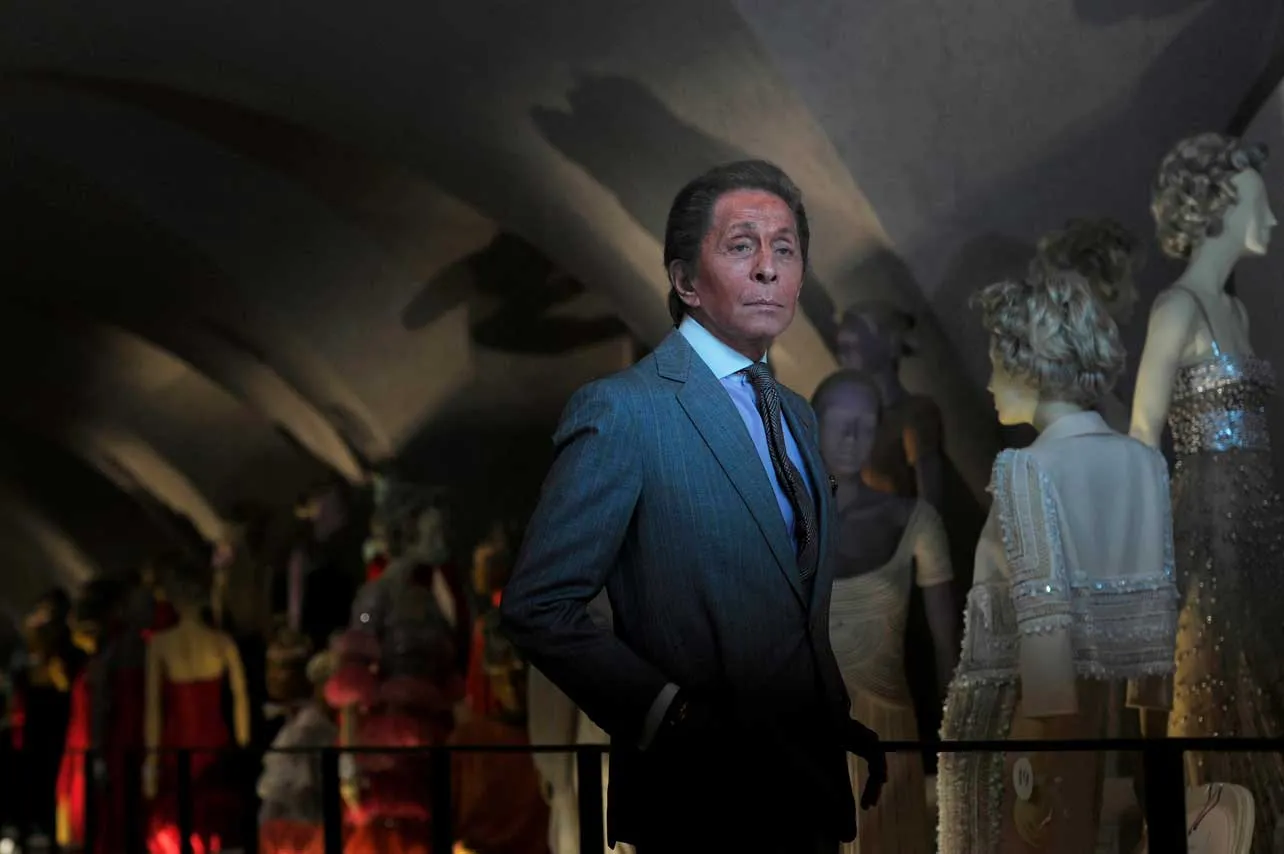 Valentino, diseñador, muerte, Italia