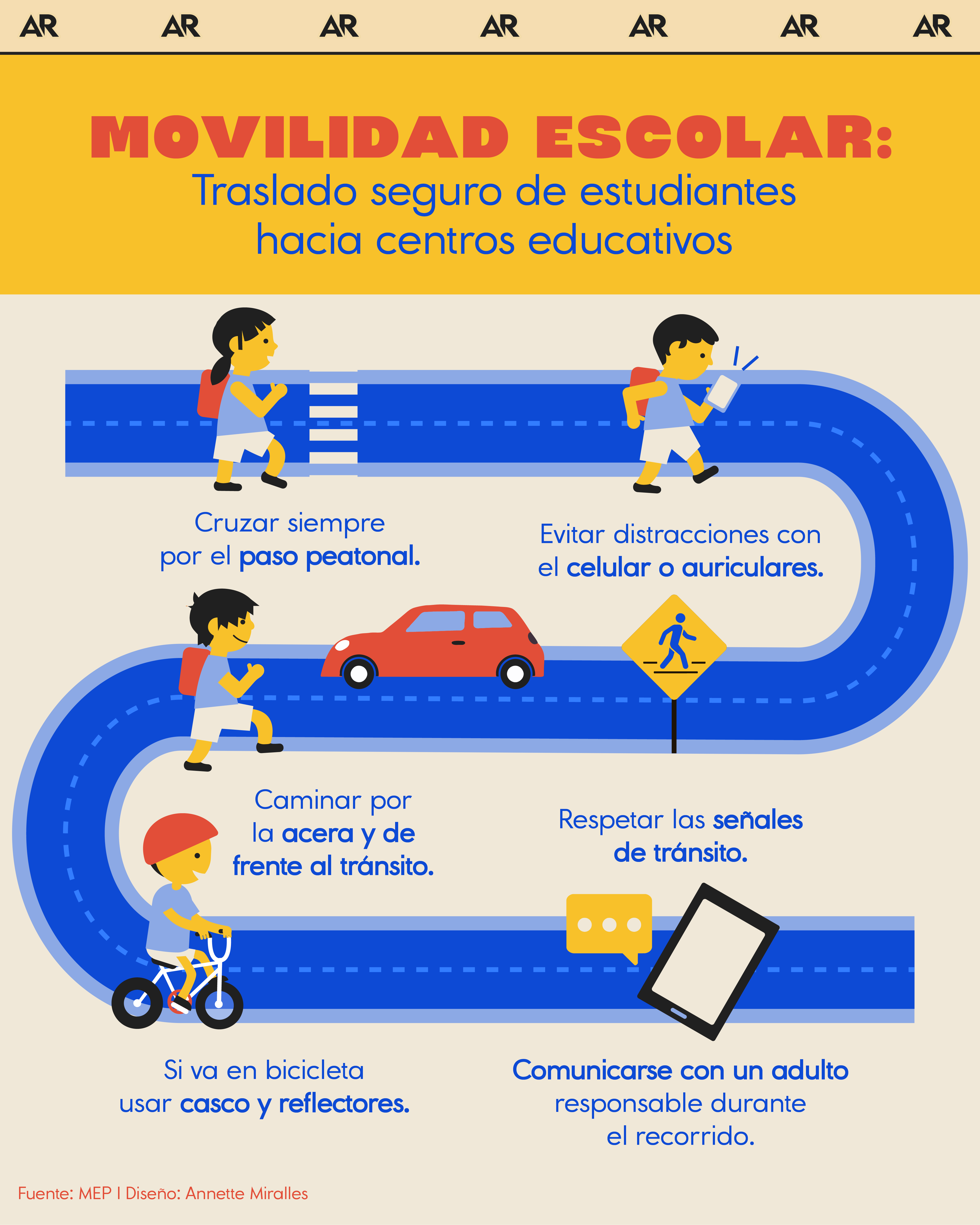 Movilidad escolar: Traslado seguro de estudiantes hacia centros educativos 