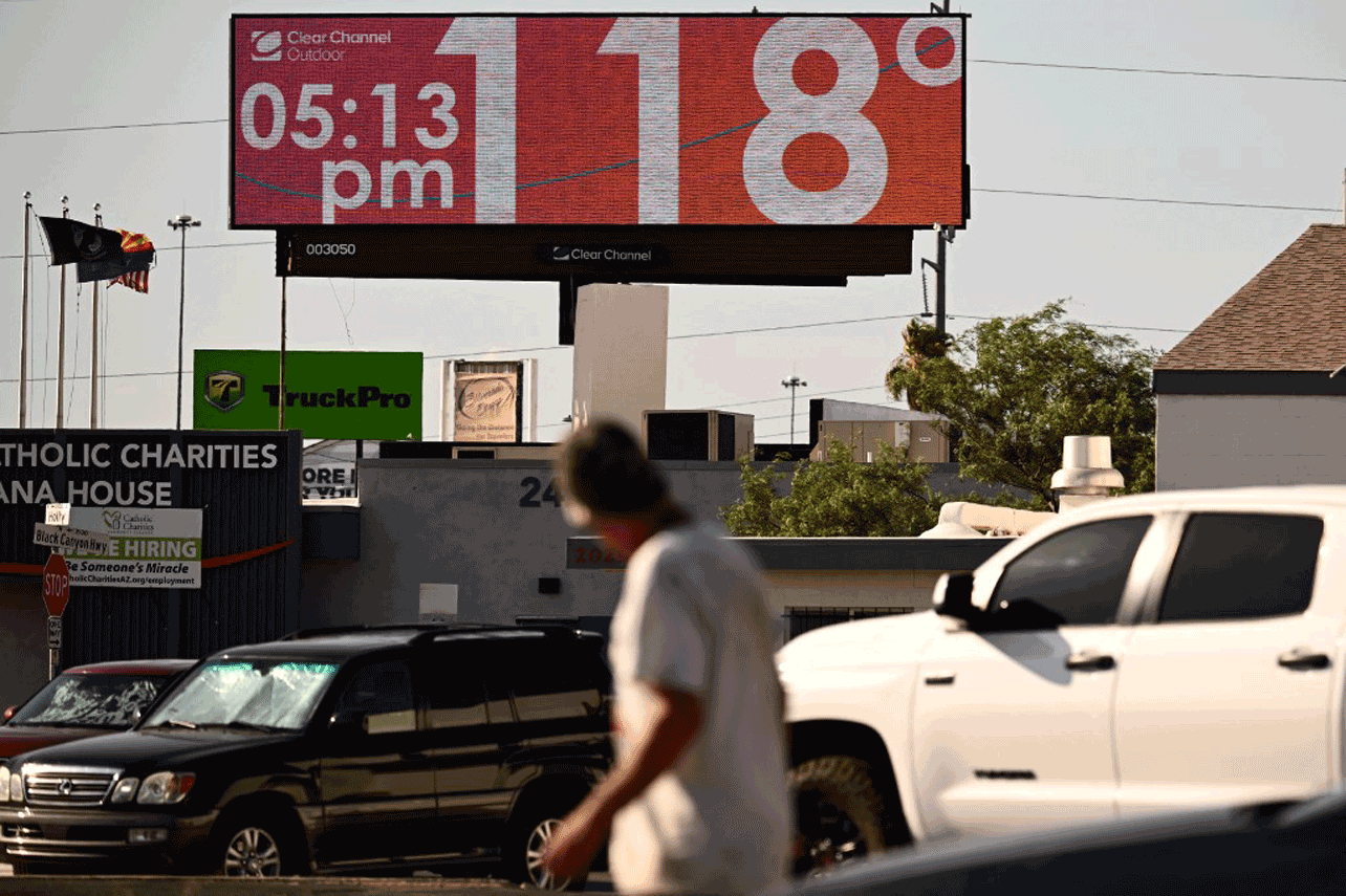Arizona, calor, ticos, temperaturas