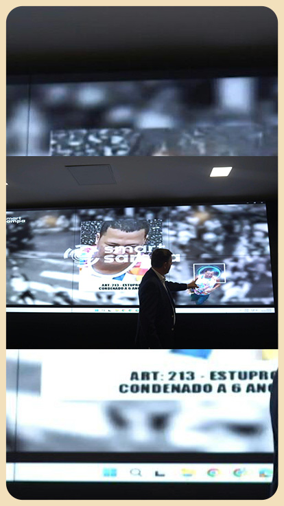 Videovigilancia en ciudad.