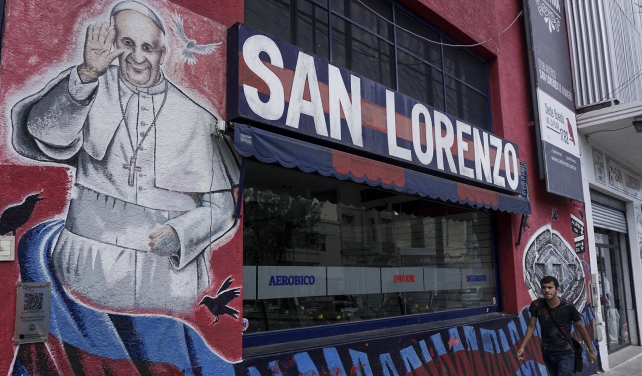 san lorenzo, despedida, papa francisco