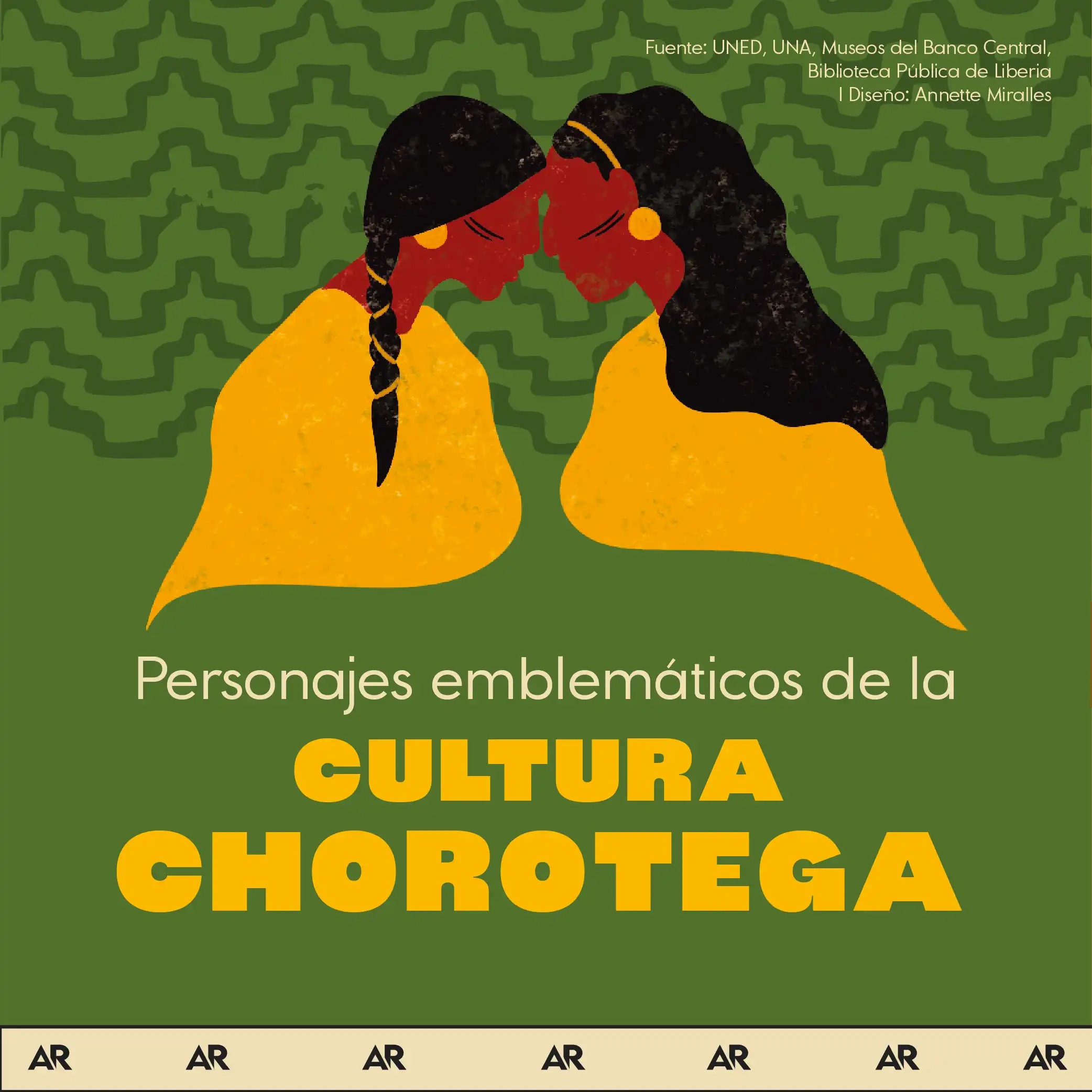 Personajes emblemáticos de la cultura Chorotega 