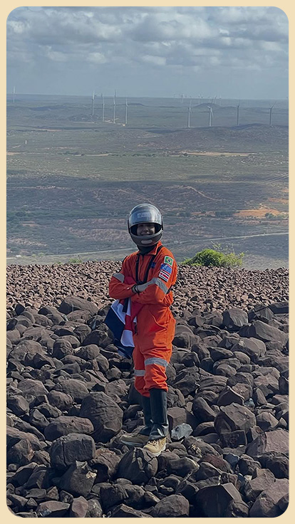 Astronauta análogo.
