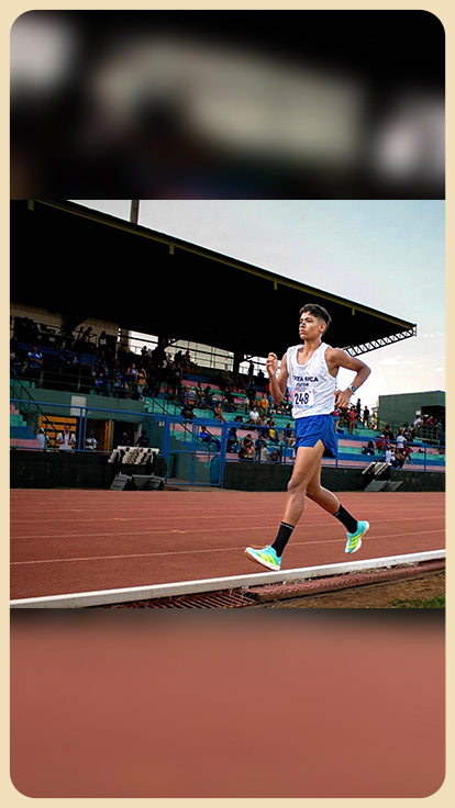 Atleta costarricense Raúl Segura.