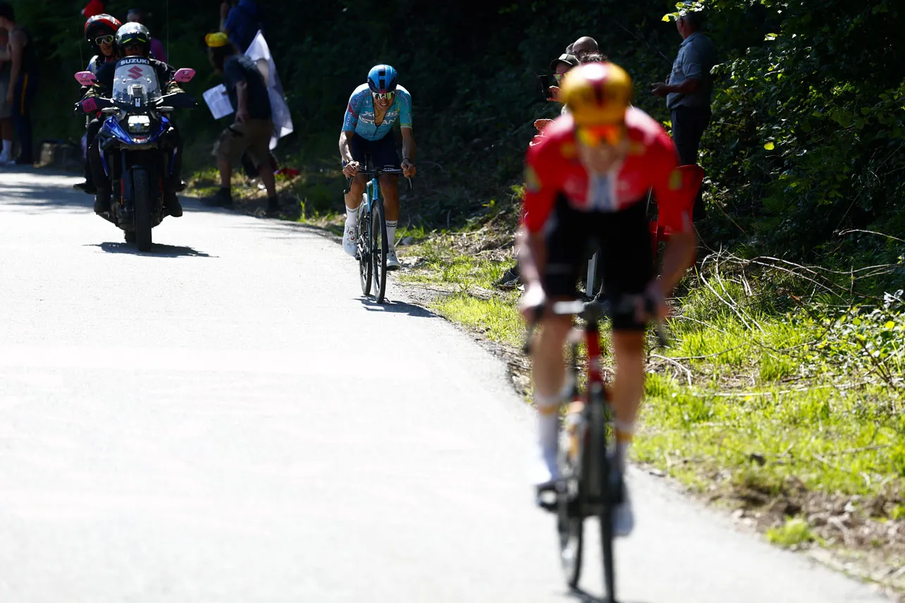 Ciclistas durante el Giro de Italia.