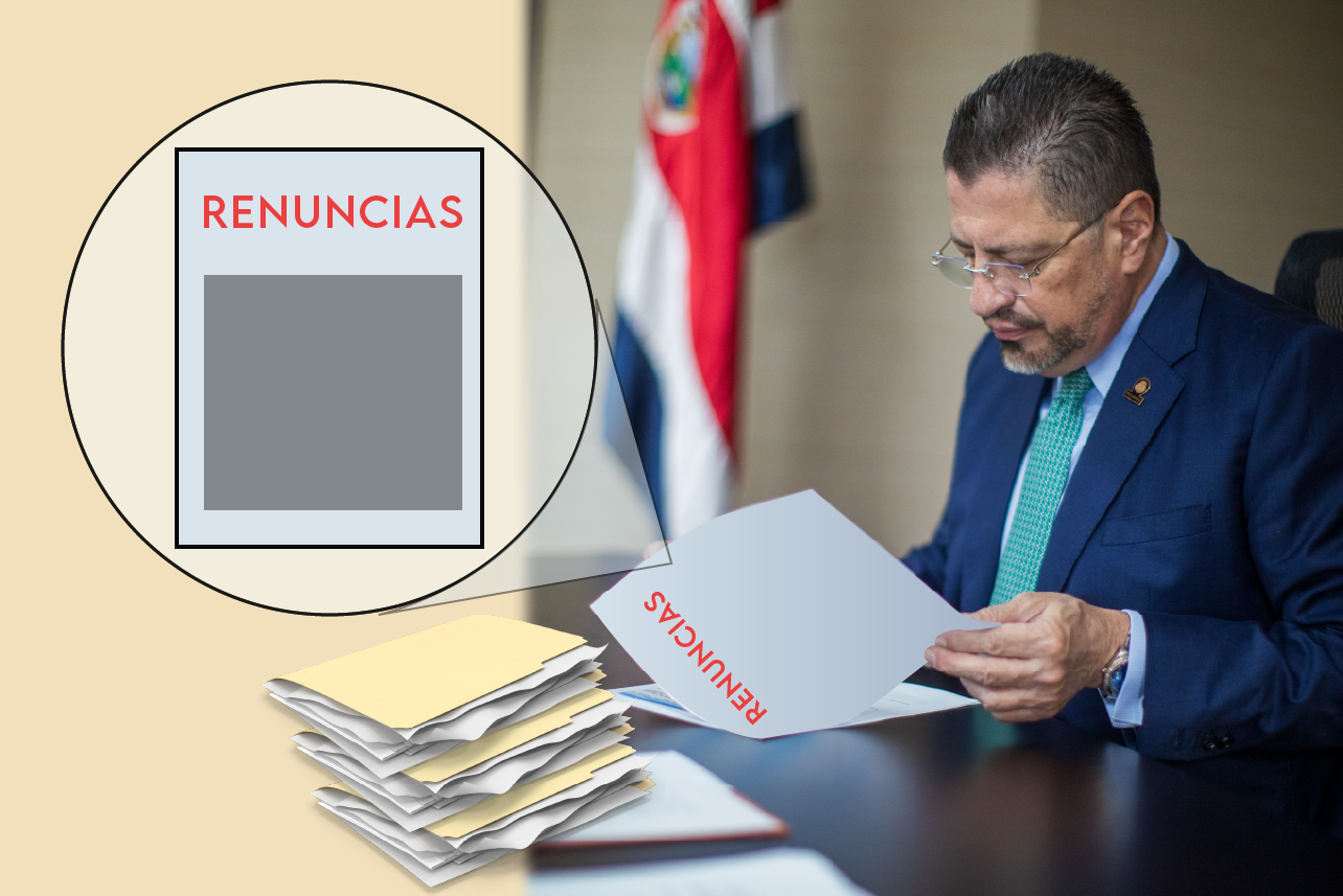 rodrigo chaves, gobierno, administración chaves, renuncias, despidos, jerarcas, ministros, costa rica,