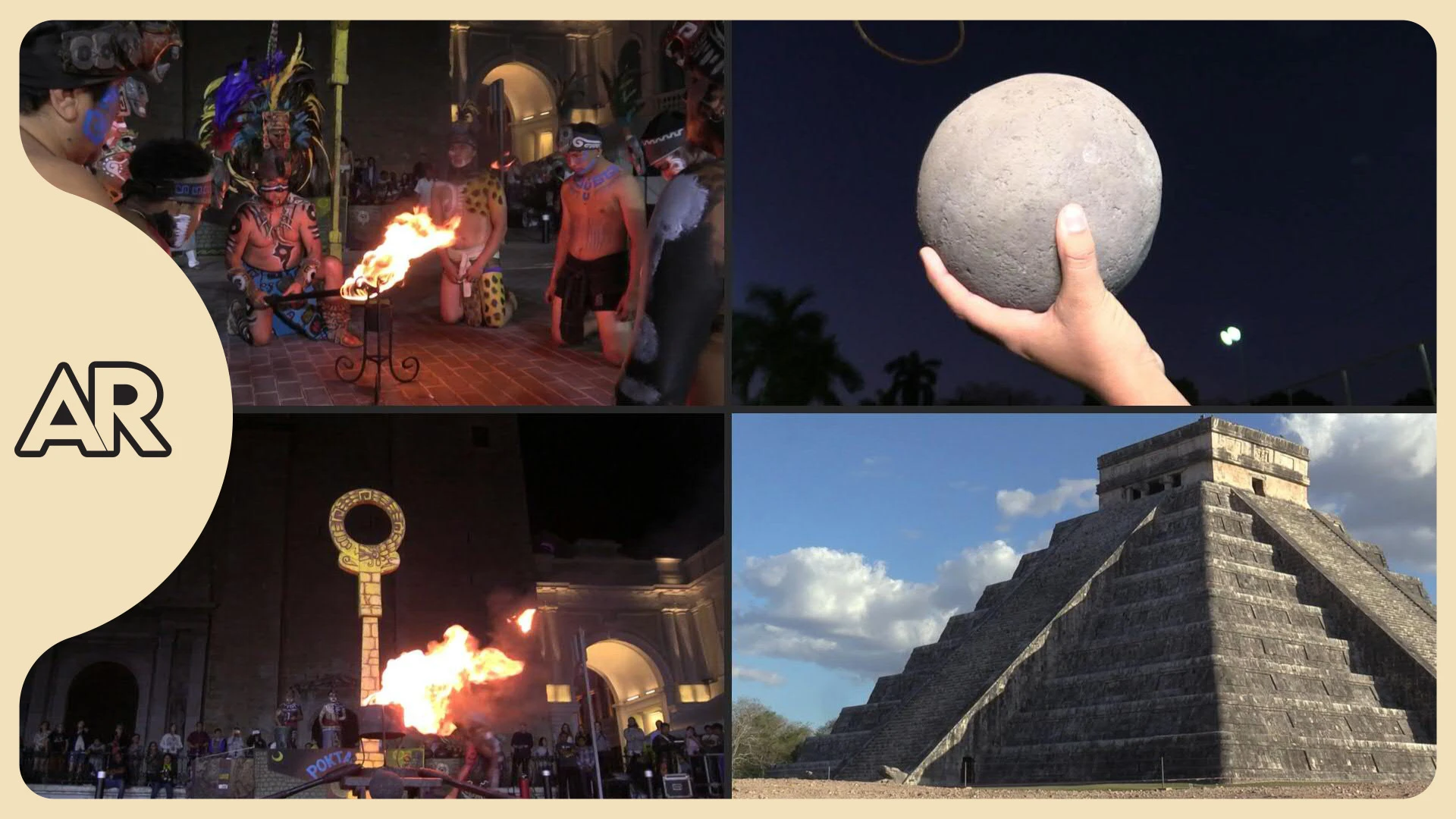 El ancestral juego de pelota maya revive en Yucatán